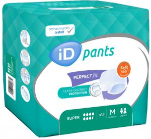  Navlékací plenkové kalhotky - iD Pants Medium Super N9 (SÚKL 5002459)